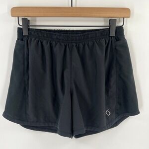 Moving Comfort Black Running Shorts S Gorpcore Athletic Minimalist Sporty